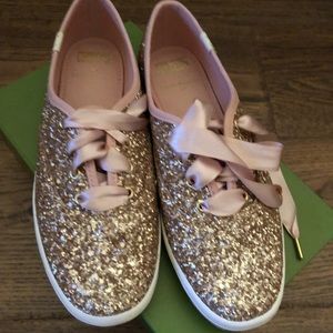 Kate Spade Glitter Sneakers